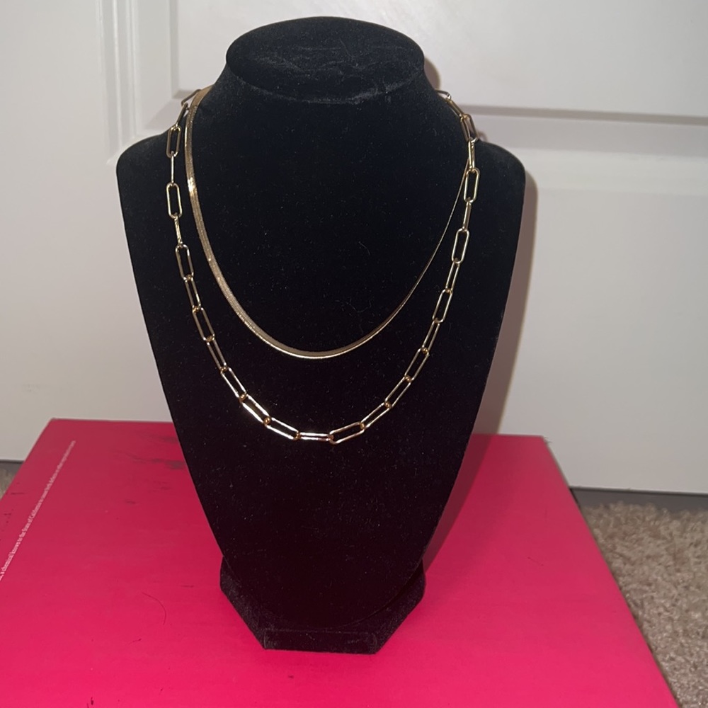 Layered Gold Necklace